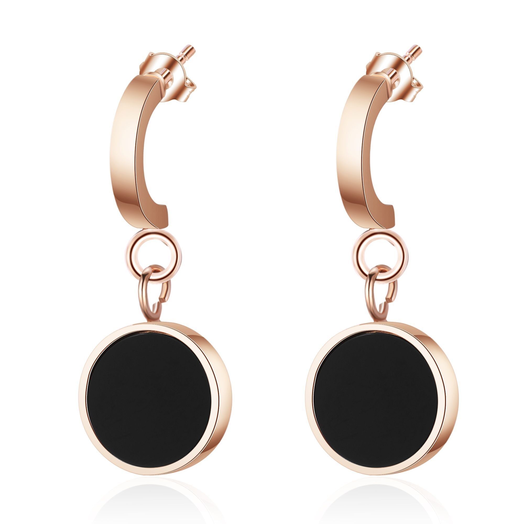 AMÉLIE - pendientes - oro rosa