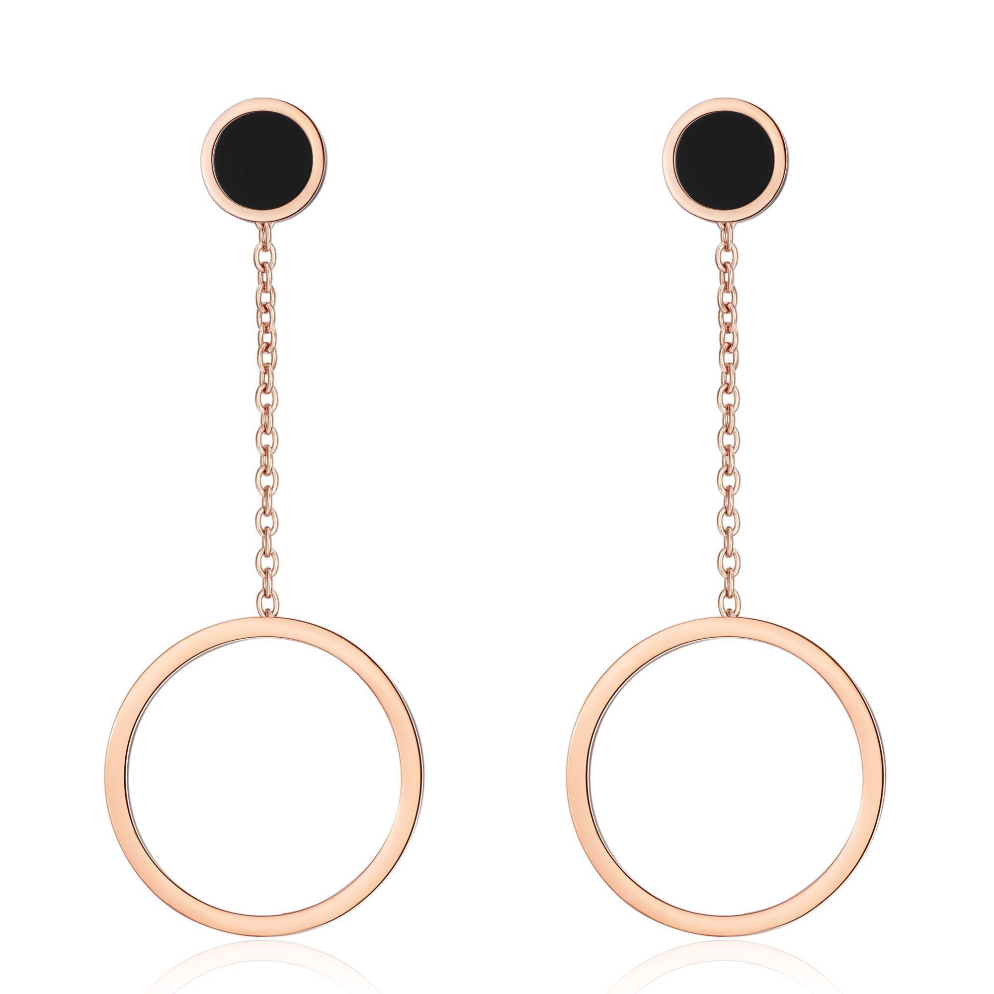 ARMELLE - pendientes - oro rosa