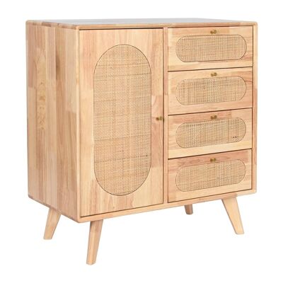 BUFFET RUBBERWOOD RATAN 73,5X35X78 22,85 NATURAL MB212344