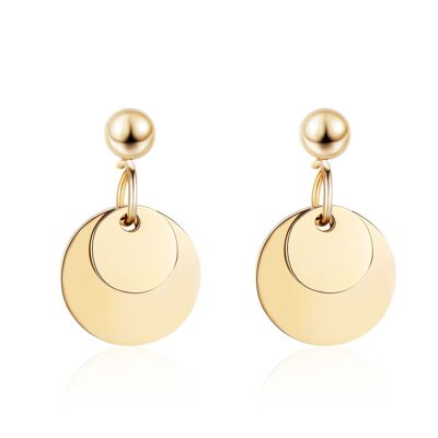 AURORE - pendientes - oro