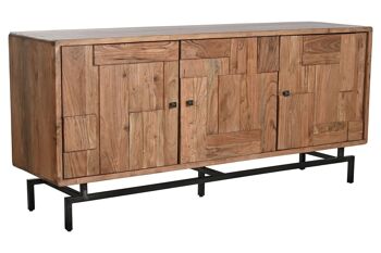 BUFFET MÉTAL ACACIA 175X45X80 MB212380 2