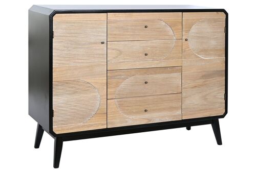 Buffet Madera 120X40X90,5 Negro MB204970