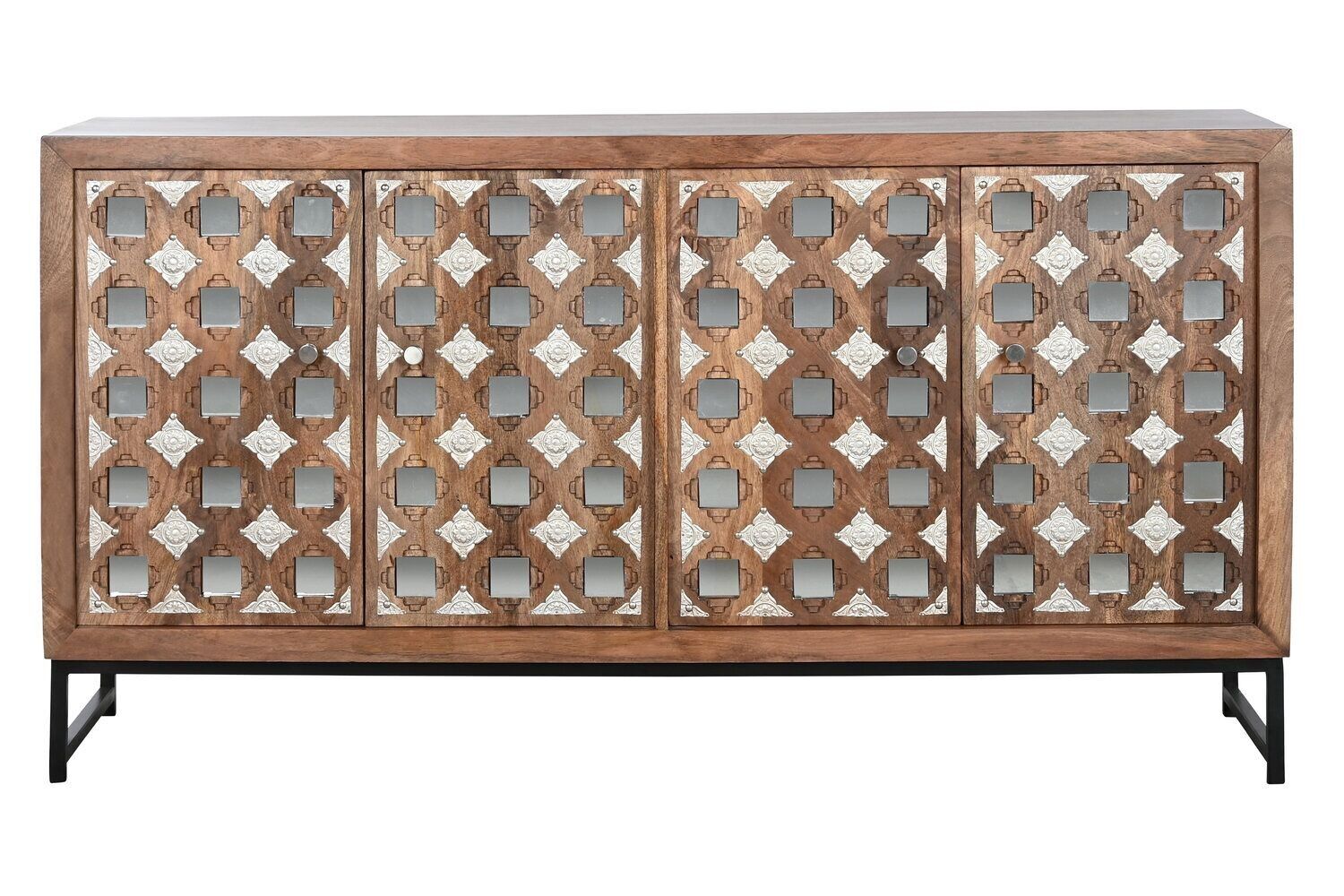 Specchio con maniglia buffet 150X38X80 Naturale MB212387