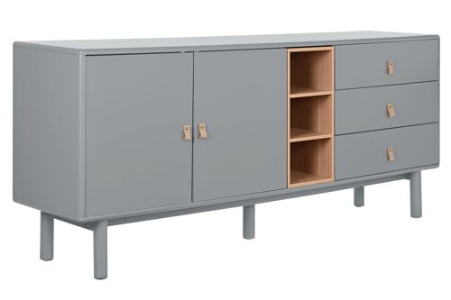 BUFFET MDF PU 180X40X75 GRIS MB209005