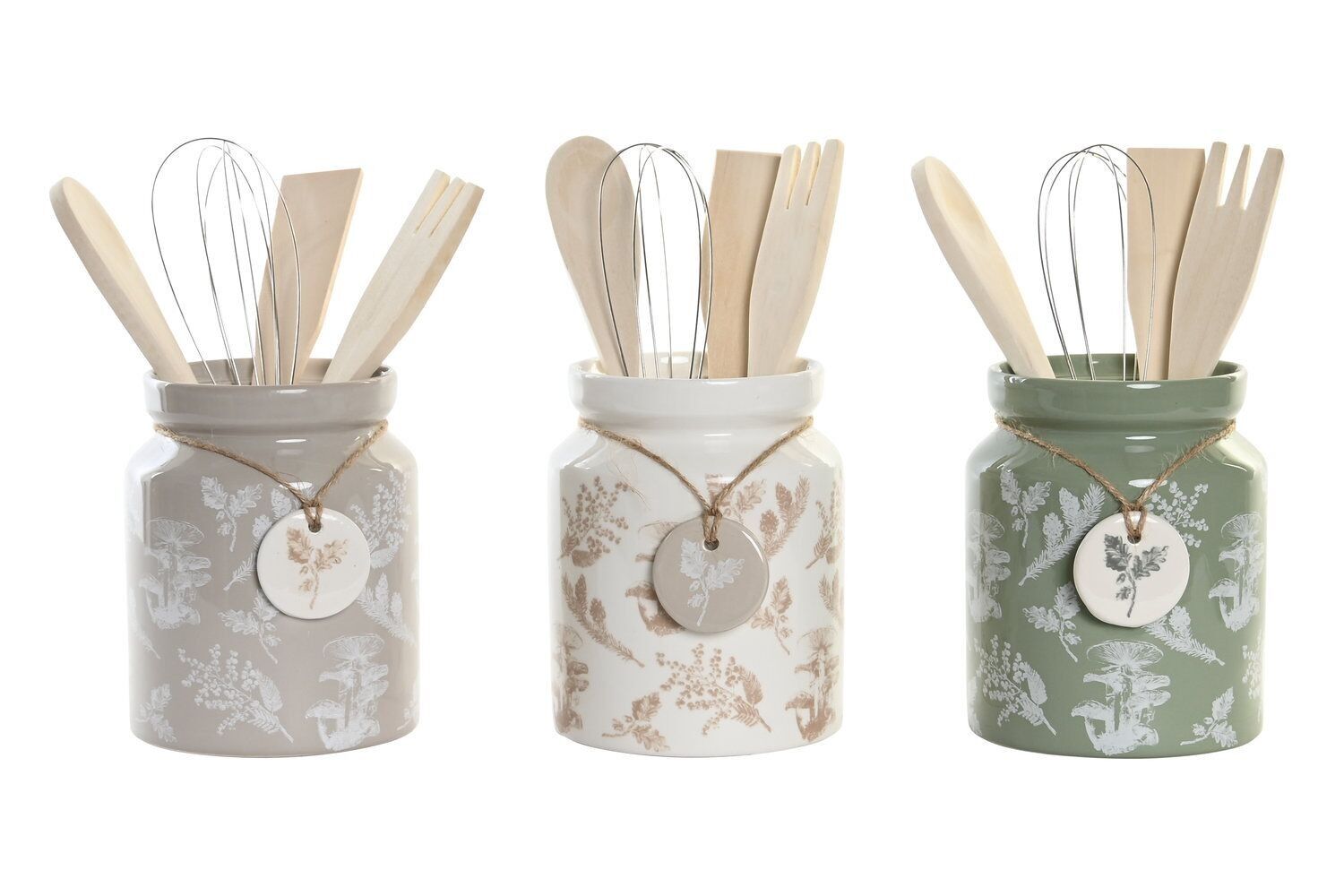 SET VASI UTENSILI 5 DOLOMITE 12X12X25 1 L, 3 SUR PC200329