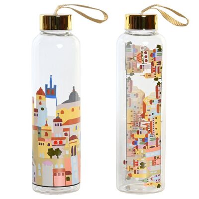 Botella Borosilicato 6,5X6,5X23 550Ml, Casitas 2 S PC204197