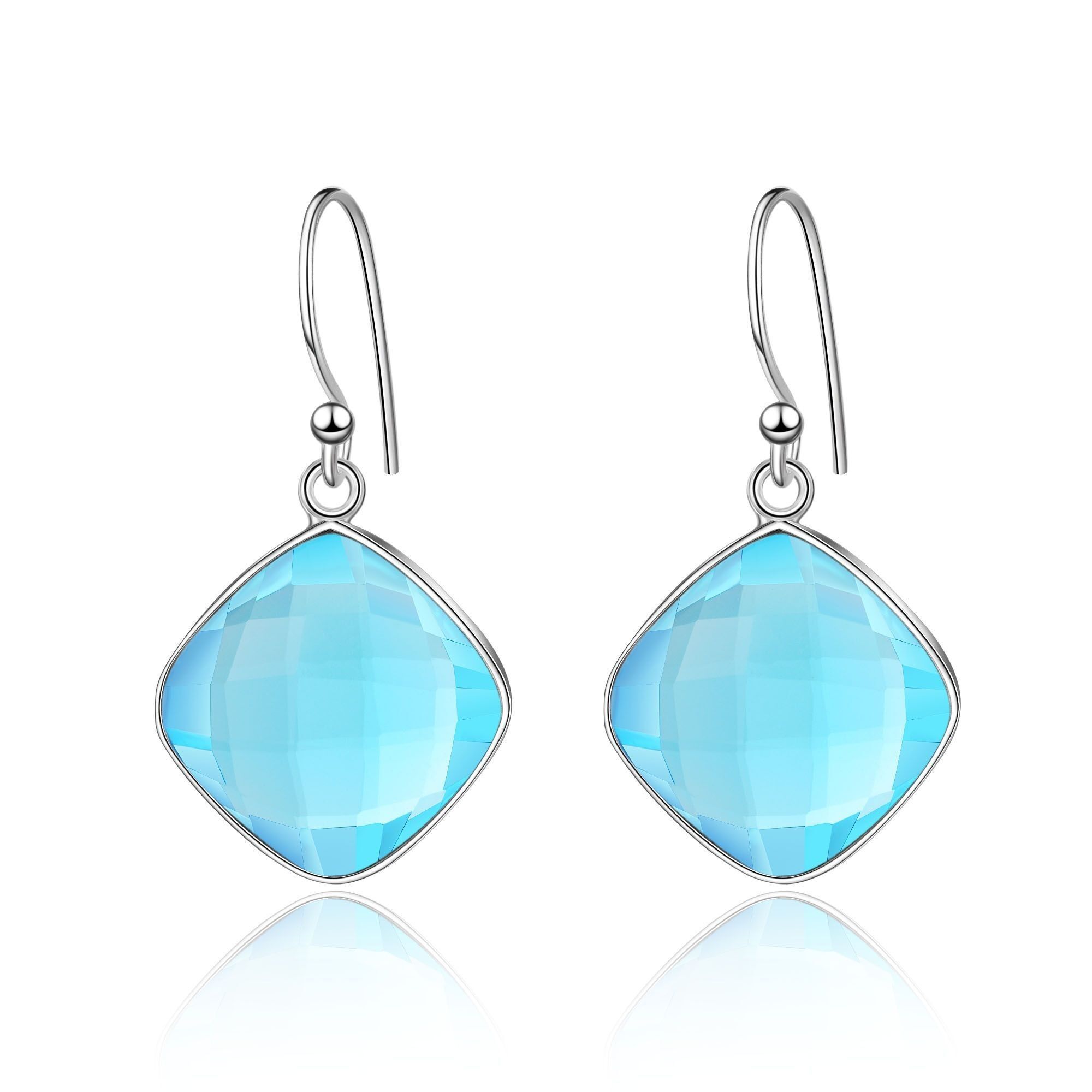 DAHLIA - Orecchini - blu - topazio (blu)