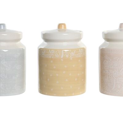 VASO DOLOMITE 12X12X16 1 L, 3 ASSORTIMENTI. PC204159