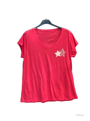 T-shirt double étoile à la poitrine 11