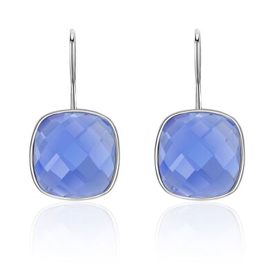 PRIMEVÈRE - Boucles d'oreilles - bleu - quartz (bleu)
