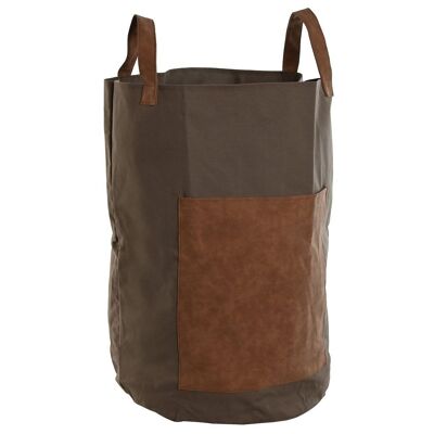 BOLSA ALGODON CANVAS 40X40X60 PARA RESTOS VERDE JA211415