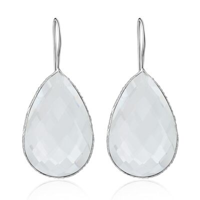 TULIPE - Earrings - transparent - crystal_stone (transparent)