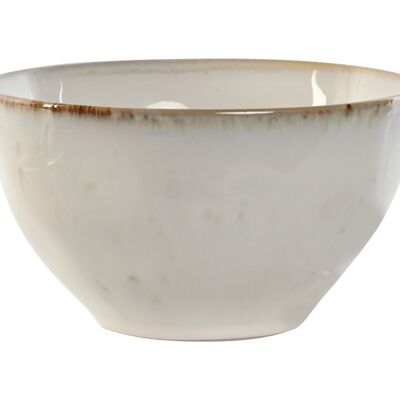 STONEWARE BOWL 14X14X8 WHITE PC209522