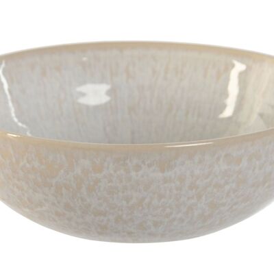 ENAMELED STONEWARE BOWL 16X16X5.5 WHITE PC209492