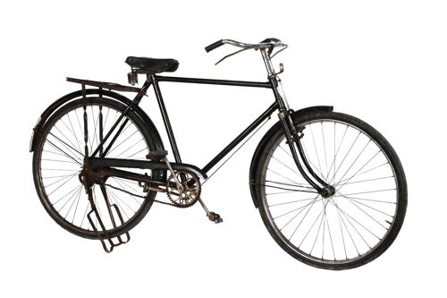 BICICLETA HIERRO 190X44X100 ANTIGUA SURTIDA NEGRO MB208649