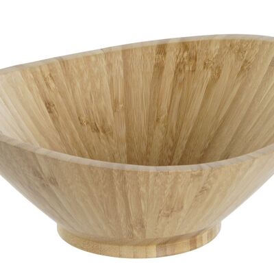 BAMBOO BOWL 24.6X22.5X9.5 NATURAL PC207676