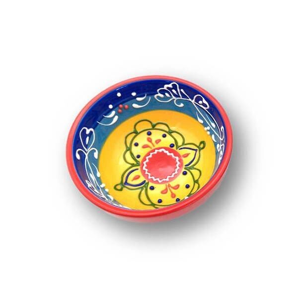 Ciotola rotonda floreale