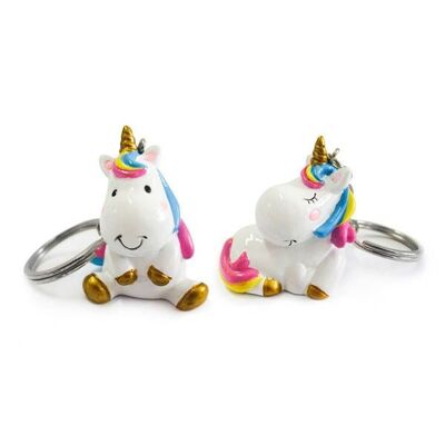 Assortiment de porte-clés Licorne