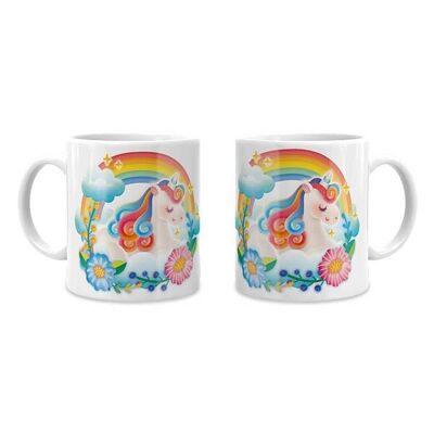 Tazza con unicorno