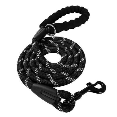 Dog Rope Lead With Reflective Stitching and Padded Handle