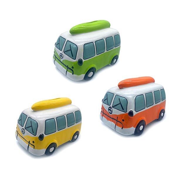 Assortimento di salvadanai per furgoni