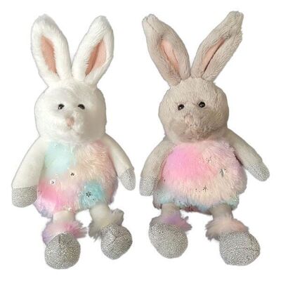 Verschiedene Kaninchen in 2 Farben