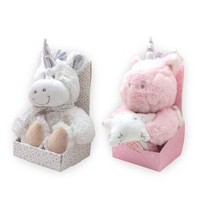 Assortimento medio di peluche di unicorno