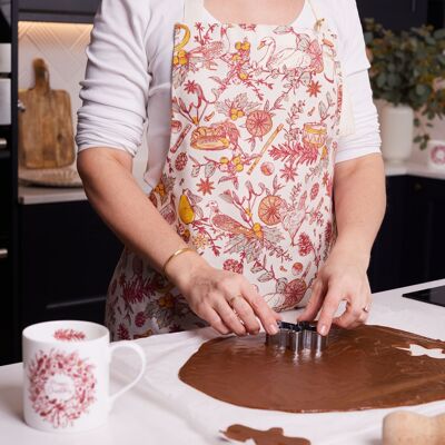 Doce días de navidad Delantal