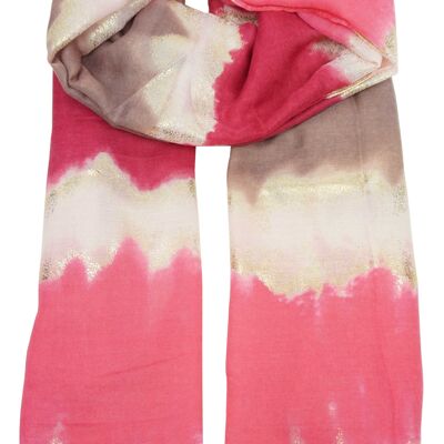 Foulard imprimé tie and dye YF6162