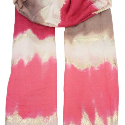 Tie and dye printed scarf YF6162