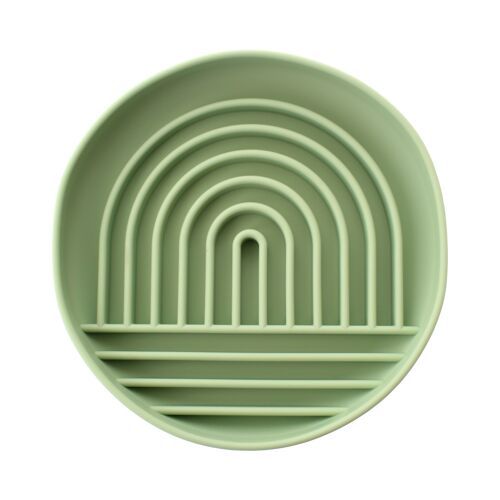 Silicone Slow Feeder Bowl With Suction Base