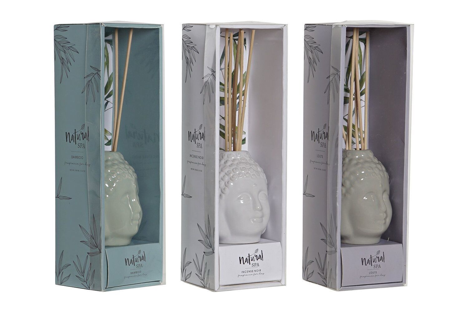 MIKADO PORCELAIN AIR FRESHENER 8X9X27 100 ML, BUDDHA 3 DA180597