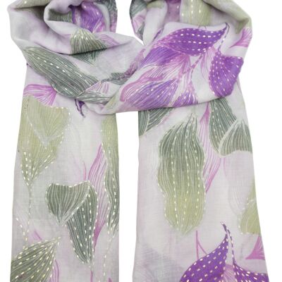 Printed scarf YF6205