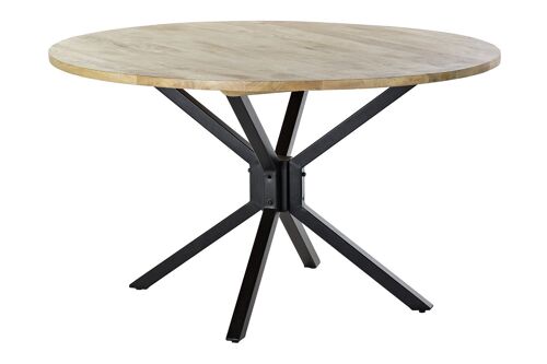 Mesa Redonda Comedor Mango Metal 127X127X75 MB194920