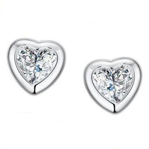 ROMANCE - Ohrringe - silver - zirkonia (transparent)