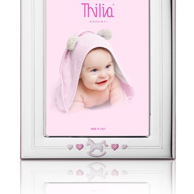 Photo Frame 13x18 cm Silver "Horse" Line for Girls