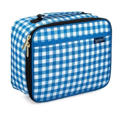 Borsa per il pranzo classica Yumbox - Blu Vichy