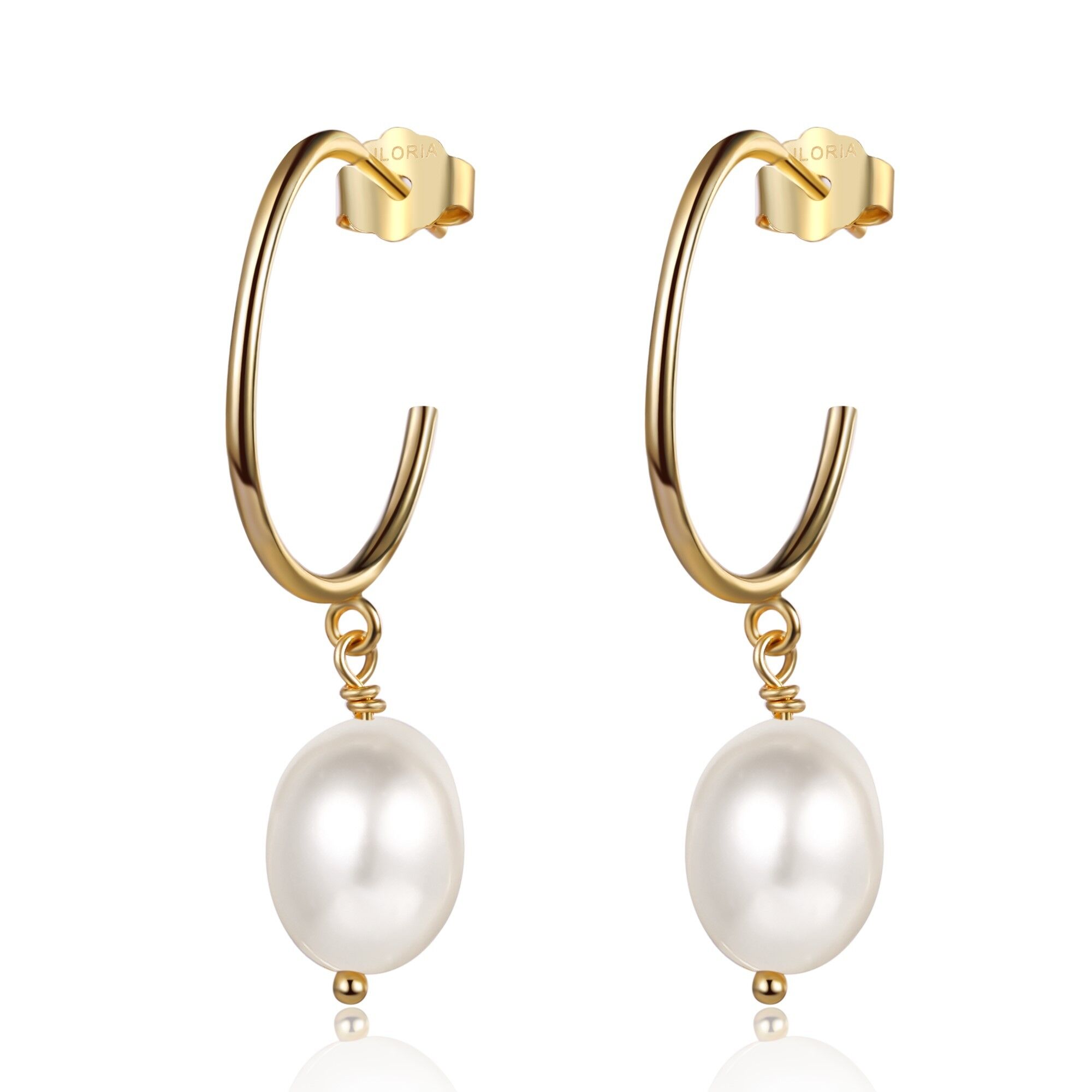 SHIZUMI - Orecchini - bianco