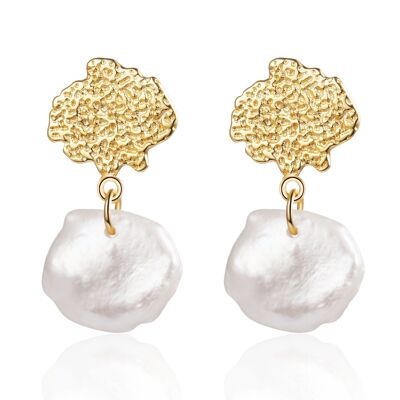 SHOICHI - Boucles d'oreilles - blanc