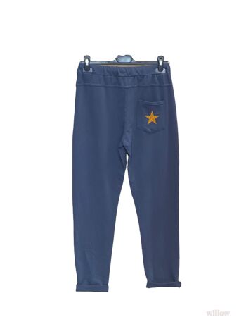 Pantalon jogger étoile poche arrière 5