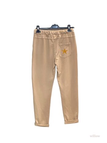 Pantalon jogger étoile poche arrière 11
