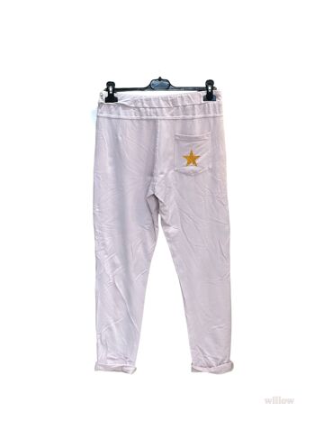 Pantalon jogger étoile poche arrière 14