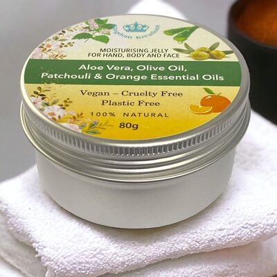 Moisturizing Jelly (No Petroleum) Patchouli & Orange