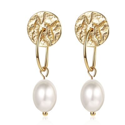 SUZU - earrings - white