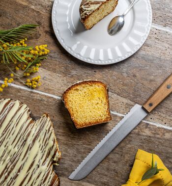 COLOMBE DE PÂQUES À LA CRÈME DE BERGAMOTE RECOUVERT DE CHOCOLAT BLANC 2