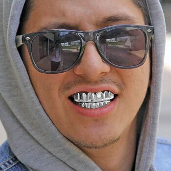 Ensemble de dents style Hip Hop Grillz 9