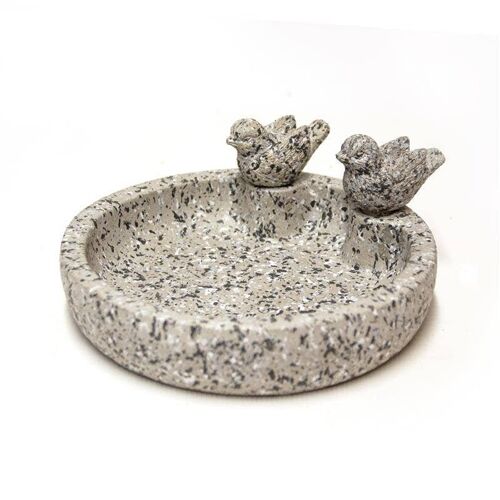 Fleckstone Small Bird Bath and Drinker