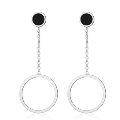 ARMELLE - Earrings - silver