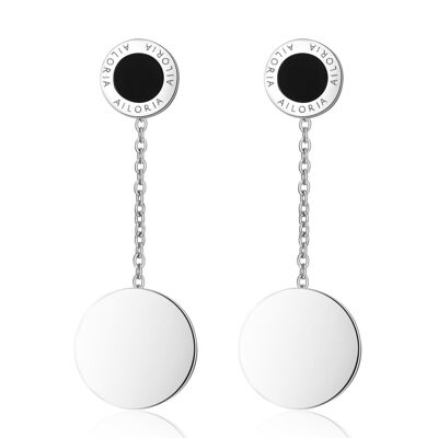 AUDE - earrings - silver