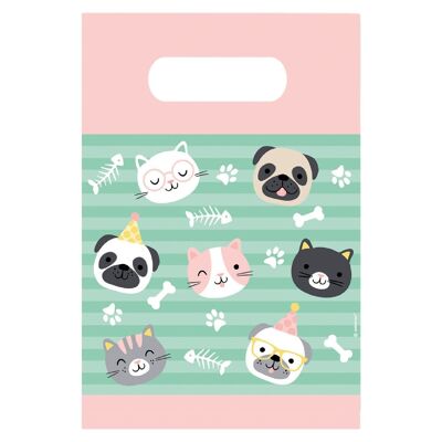 8 sacchetti di carta Hello Pets